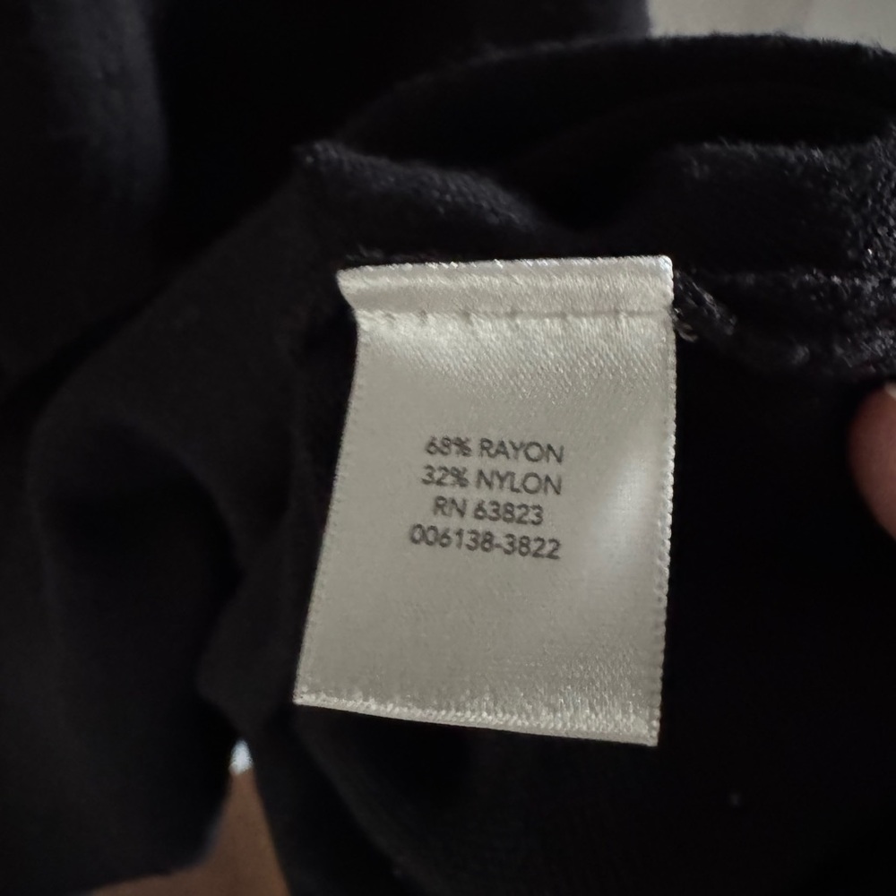 CJ Banks Classic Black Cardigan - Dry Cleaned - Picture 4 of 4